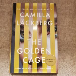 The Golden Cage Camilla Lackberg Signed Edition